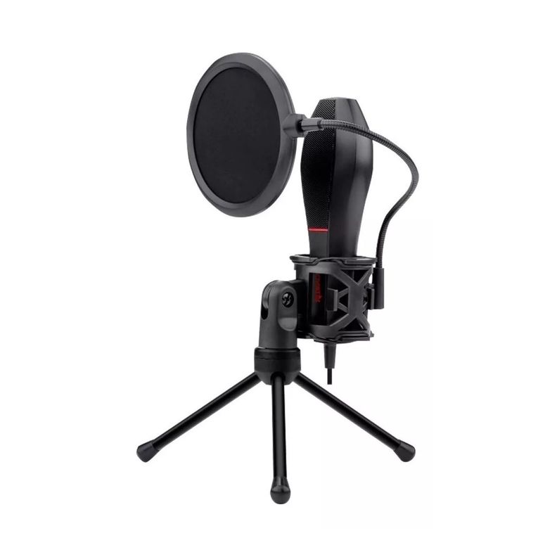 Micrófono Gamer Quasar GM200 - Redragon - Negro-1