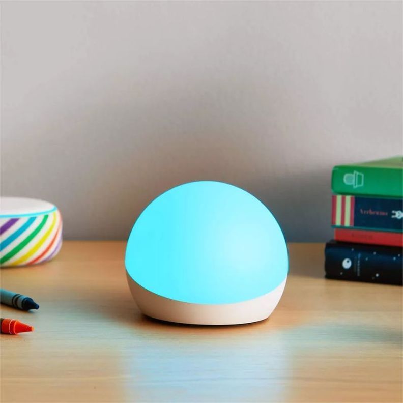 Lampara Inteligente Echo Glow Multicolor Blanco-1