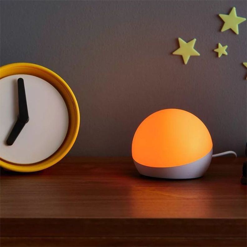 Lampara Inteligente Echo Glow Multicolor Blanco-2