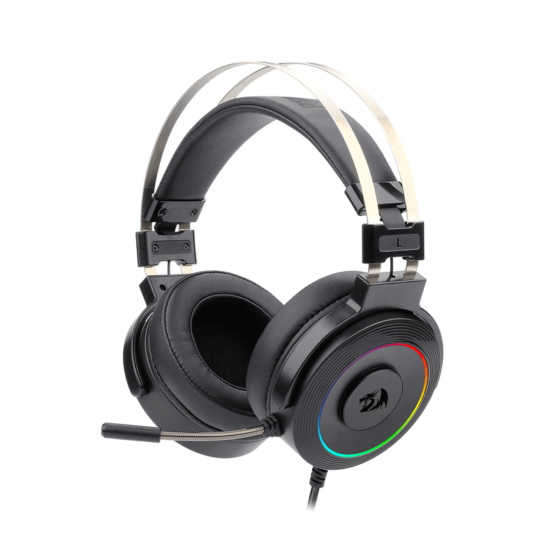 Audifono Gamer Redragon Lamia H320 RGB USB Negro con Soporte