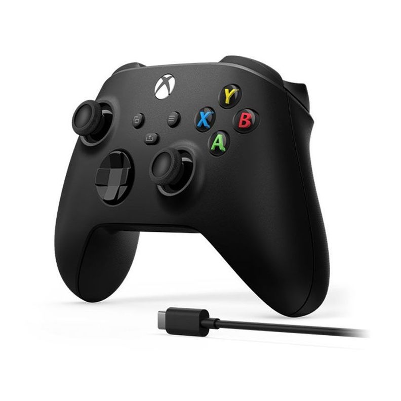 Control Inalámbrico Microsoft Xbox - Negro (Incluye Cable de Carga)-5
