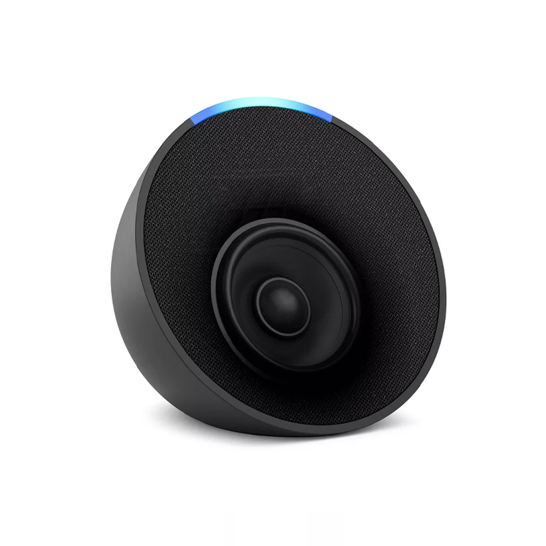 Parlante Inteligente Alexa Echo Pop Negro + Ampolleta LED Inteligente RGB-5