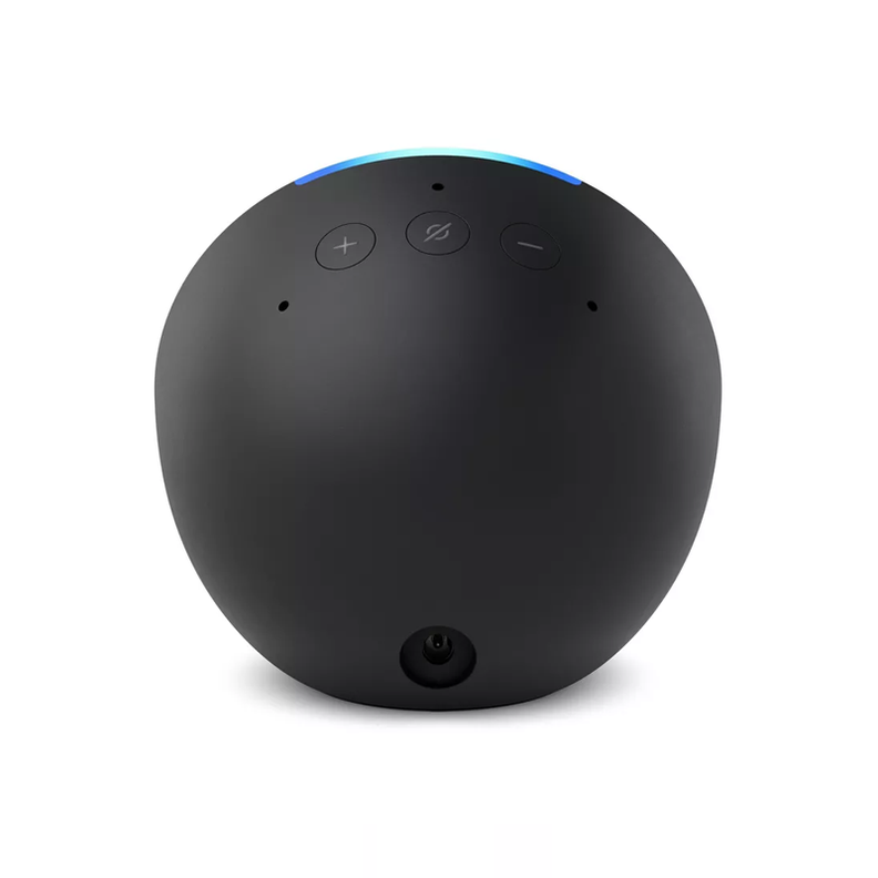 Parlante Inteligente Alexa Echo Pop Negro + Ampolleta LED Inteligente RGB-6