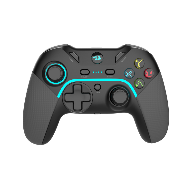 Control Inalámbrico Redragon Harrow Pro G808 compatible PC y PS3 Negro-0