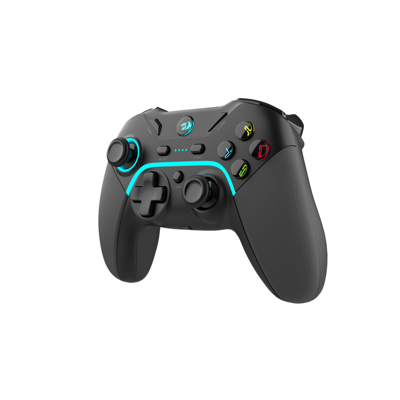Control Inalámbrico Redragon Harrow Pro G808 compatible PC y PS3 Negro-1