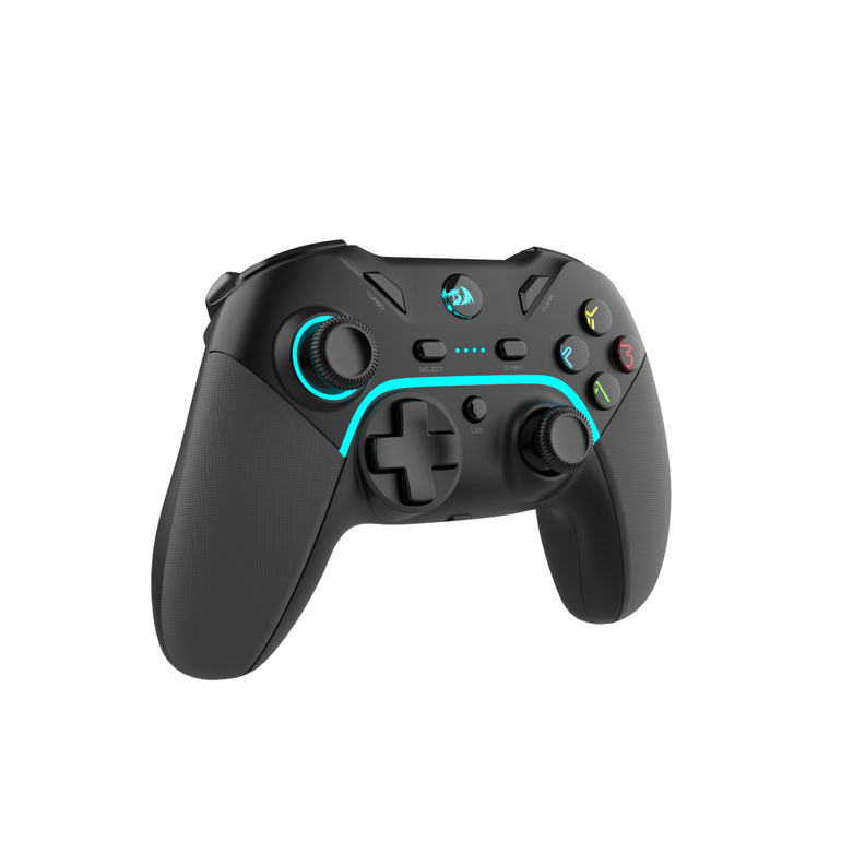 Control Inalámbrico Redragon Harrow Pro G808 compatible PC y PS3 Negro-6