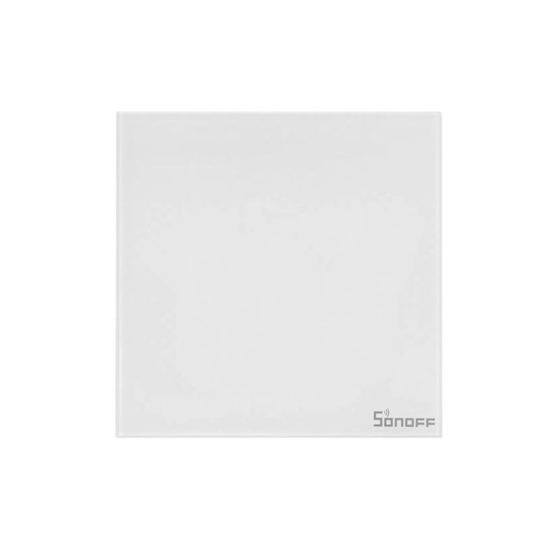 Interruptor De Pared Táctil Wifi Sonoff Tx T1eu1c 1 Canal Blanco-2