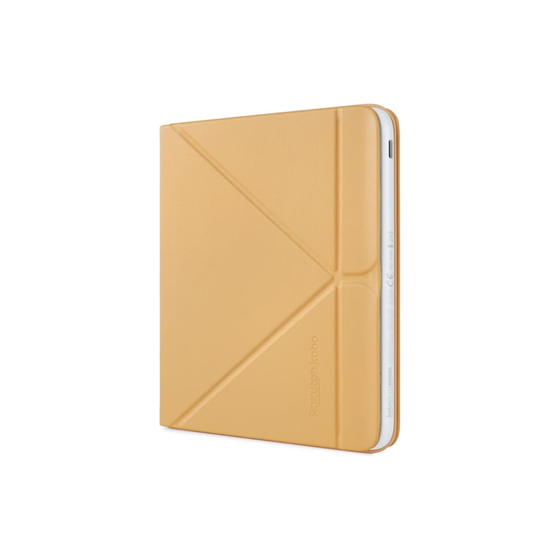 Lector e reader Kobo Libra Colour Blanco con Funda SleepCover Amarillo-1