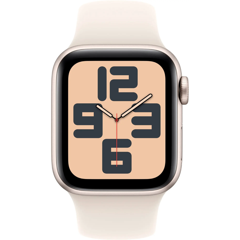 Apple Watch SE 2.ª Gen 2024 (GPS) Caja Starlight aluminio 40mm con correa sport Starlight - S/M-1