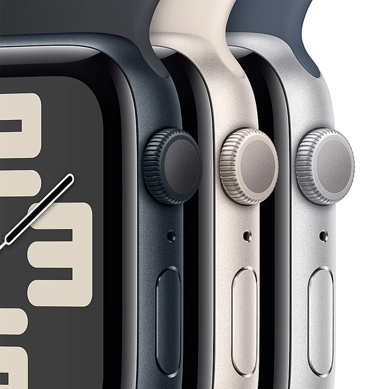 Apple Watch SE 2.ª Gen 2024 (GPS) Caja Starlight aluminio 40mm con correa sport Starlight - S/M-3