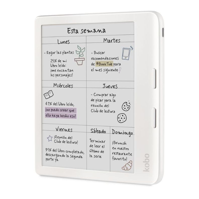 Lector E Reader Kobo Libra Colour HD 7