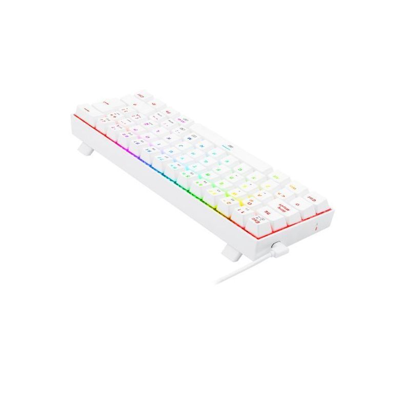 Teclado Mecánico Redragon Dragonborn K630W-RGB-SP - Blanco-4