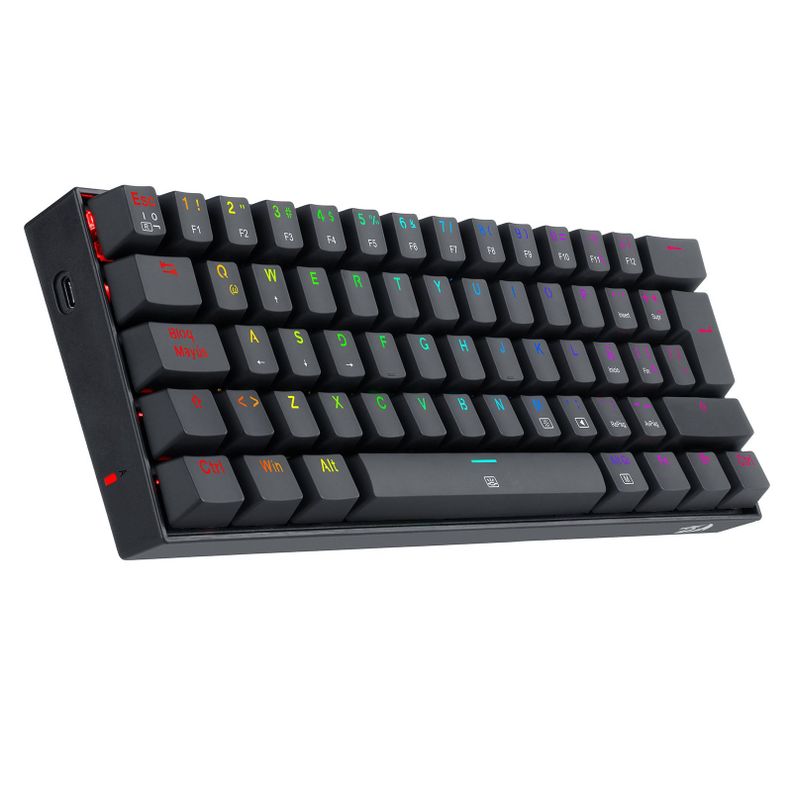 Teclado Gamer Redragon Dragonborn K630 RGB SWITCH RED Negro-3