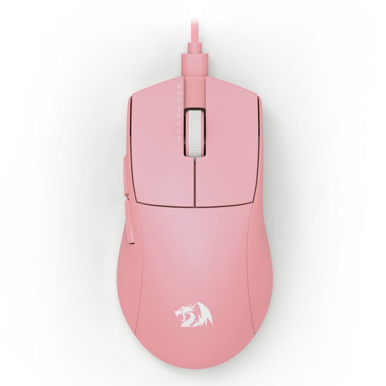 Mouse Gamer Redragon King M724P - Rosado-0