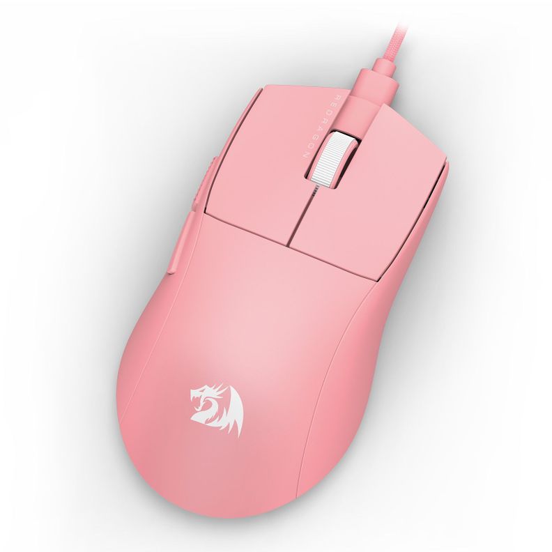 Mouse Gamer Redragon King M724P - Rosado-3