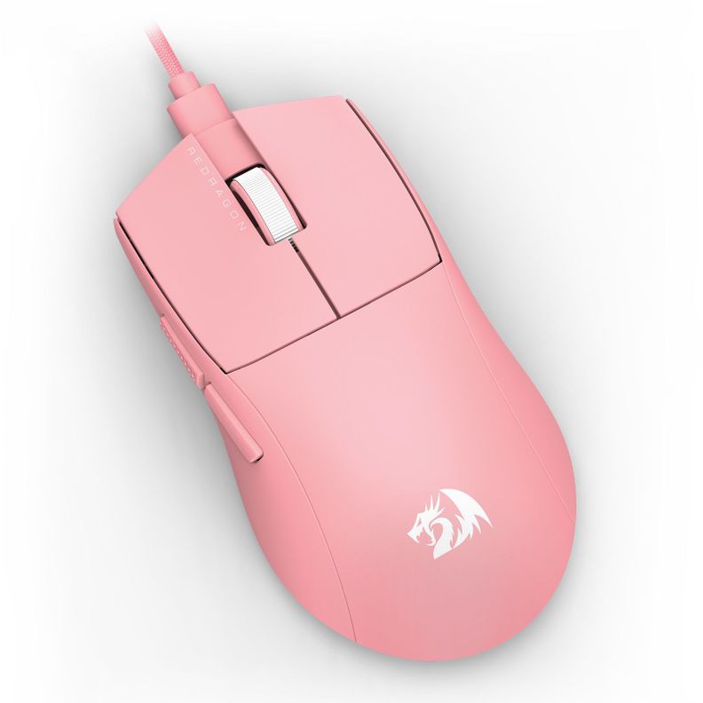Mouse Gamer Redragon King M724P - Rosado-4