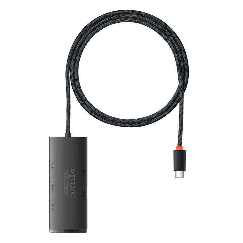 Adaptador HUB 4 en 1 USB-C a USB 3.0  x 4 - 1 Metro - Baseus Lite Series-1