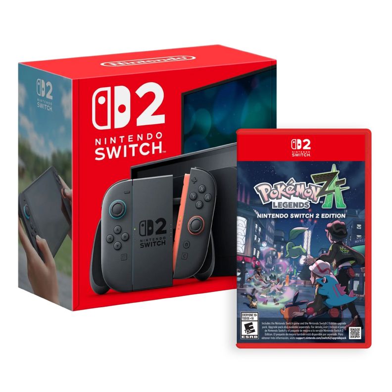 Pack Consola Nintendo Switch 2 + juego Pokémon Legends: Z-A