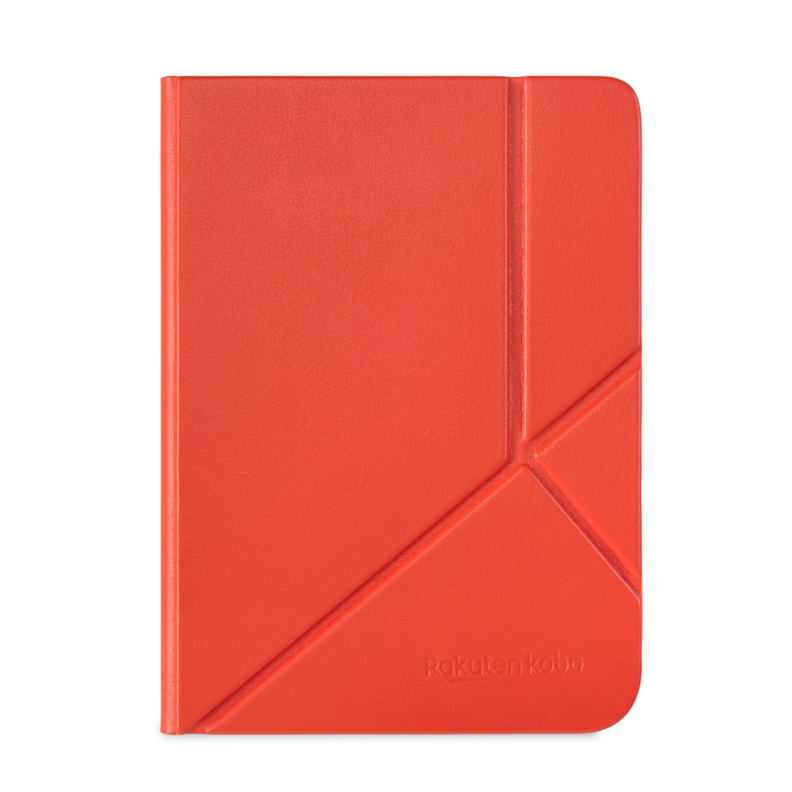 Lector e reader Kobo Clara Colour Negro con Funda SleepCover Rojo-6