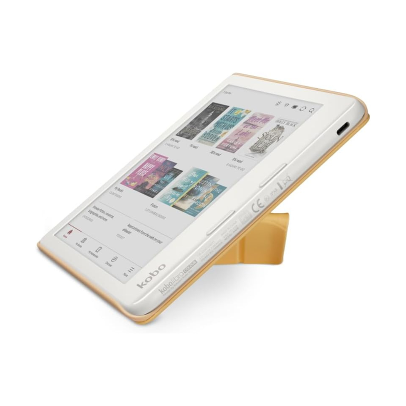 Funda Protectora SleepCover para Kobo Libra Colour - Amarillo-2