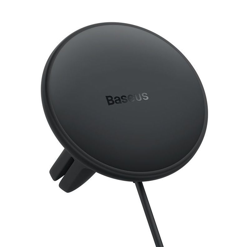 Cargador Inalámbrico MagSafe para Autos - Baseus - Negro-5