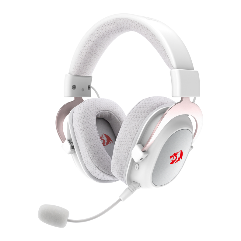 Audifono Inalambrico Redragon Zeus H510-PRO Blanco-0