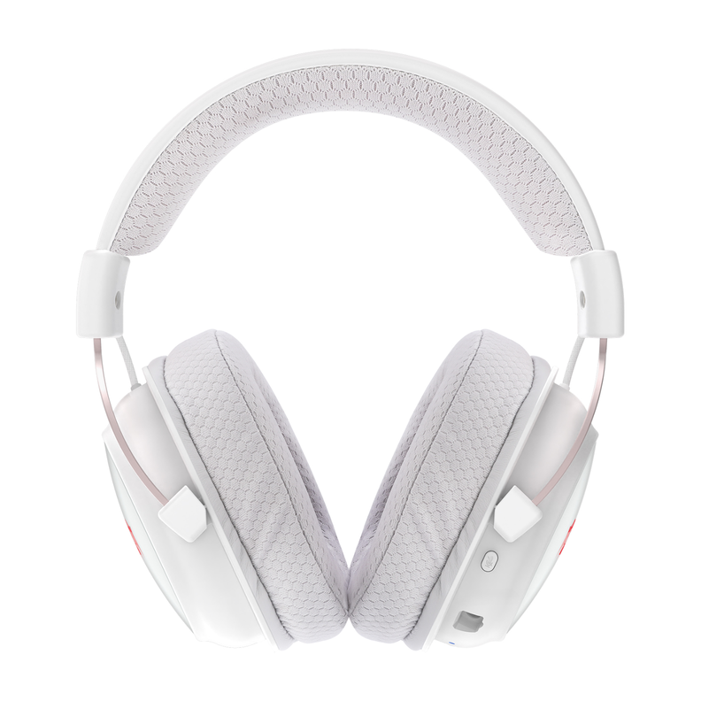 Audifono Inalambrico Redragon Zeus H510-PRO Blanco-2