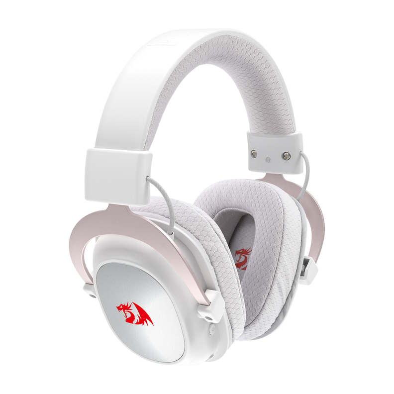 Audifono Inalambrico Redragon Zeus H510-PRO Blanco-3