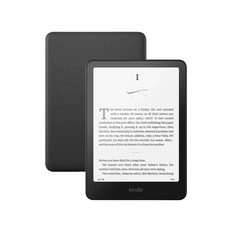 Kindle Paperwhite 7" 2024 16 GB Sin Publicidad con Funda Negra-2