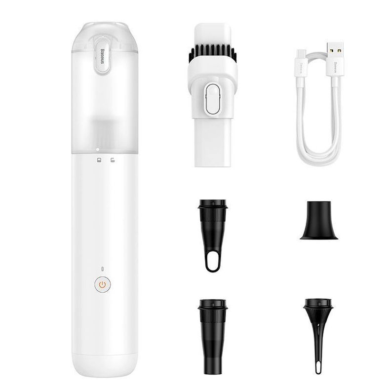 Aspiradora Inalámbrica para Autos Baseus A3 Lite - Blanco-1