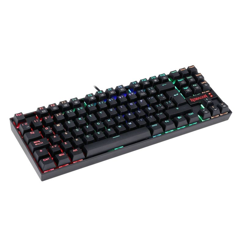 Teclado Gamer Redragon Kumara K552 RGB Switch Blue Negro-3