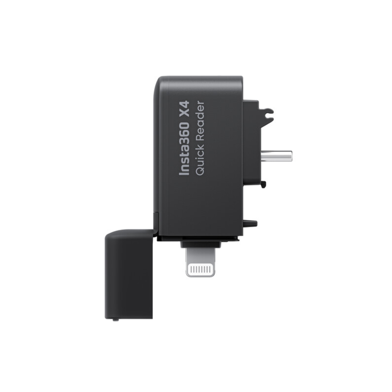 Lector Rápido para Cámara Insta360 X4 - USB-C y Lightning-1