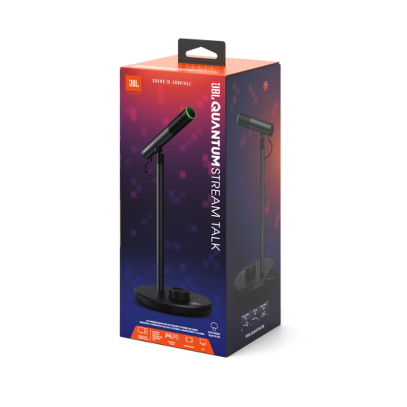 Micrófono JBL Quantum Stream Talk Negro-7