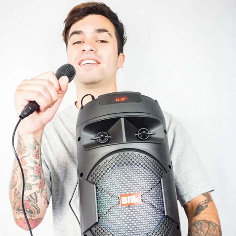 Parlante Karaoke Blik Screamer3 - Negro-5