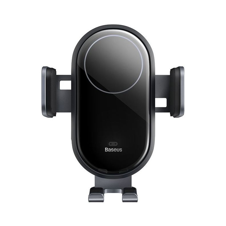 Soporte para auto con cargador inductivo 15W Baseus LightChaser - Negro-0