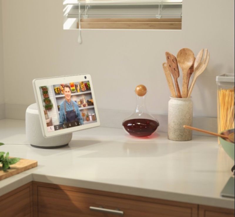 Amazon Echo Show 10 Tercera Gen con Alexa Blanco-4