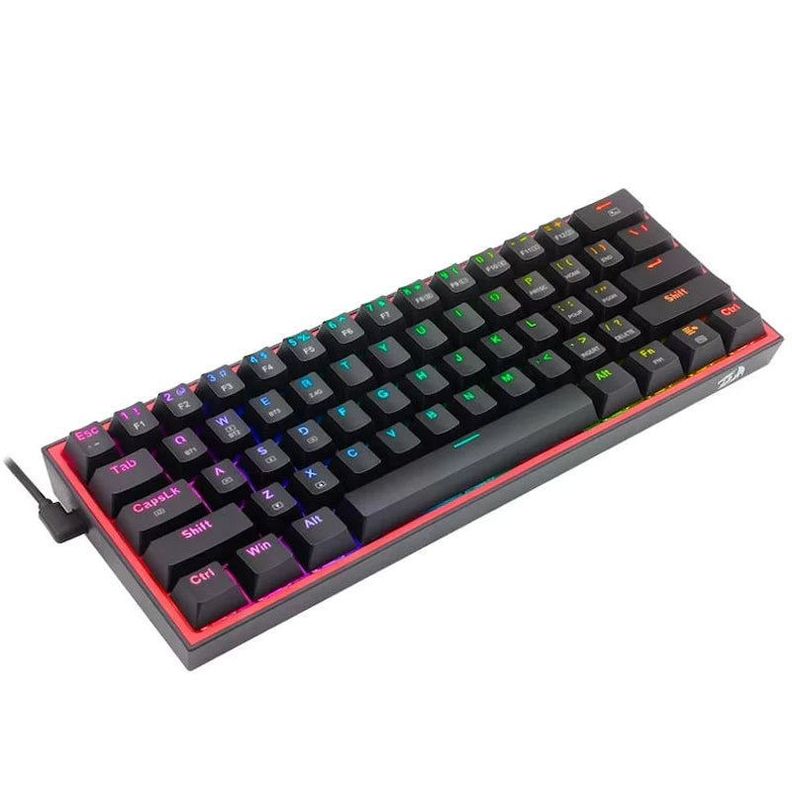 Teclado Mecánico Redragon K616-RGB B SP Fizz Pro - Negro-2