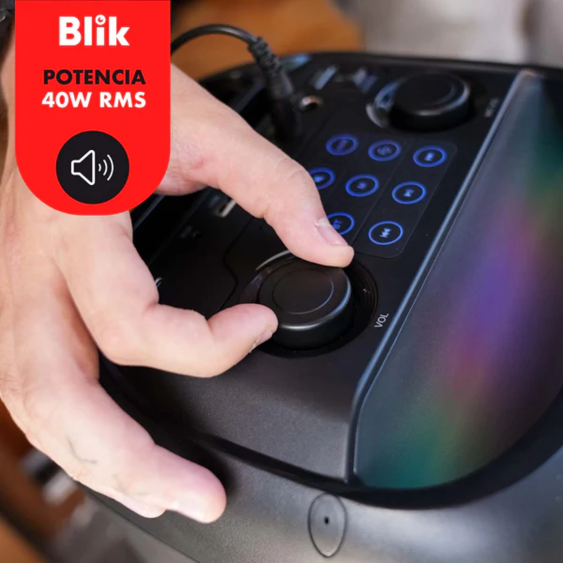 Parlante Karaoke Blik Lightmax6-5
