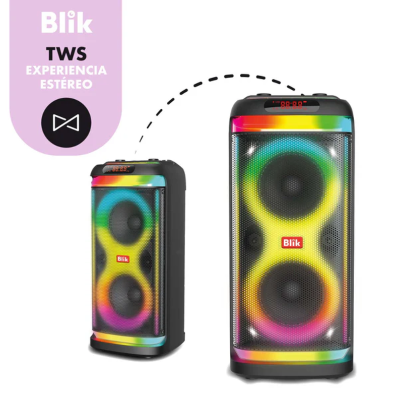 Parlante Karaoke Blik Lightmax6-6