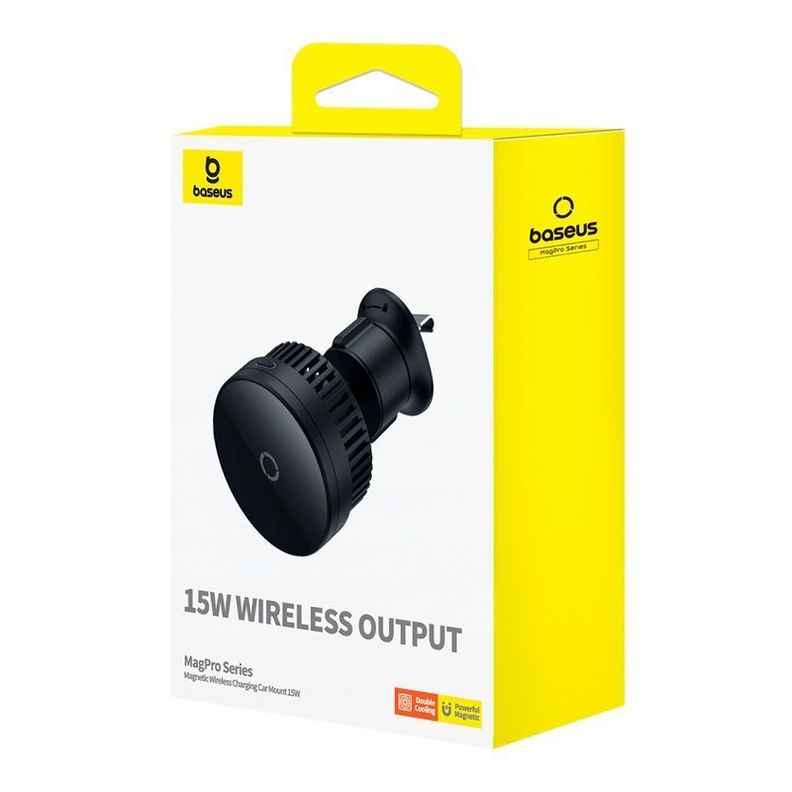 Soporte magnético para Auto Baseus MagPro Series - 15W - Negro-6
