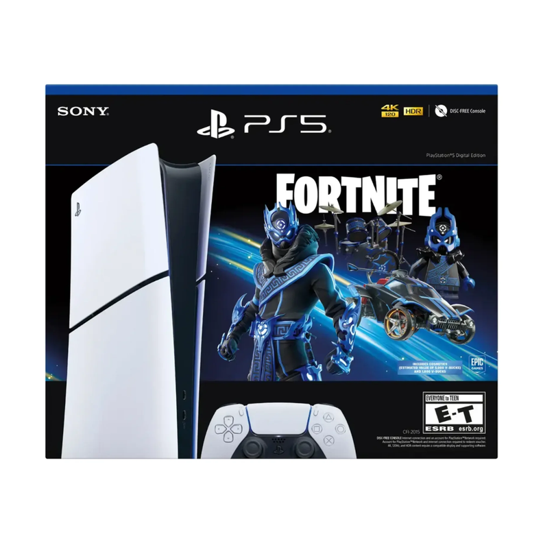 Consola PS5 Slim + Fortnite Cobalt Star - Edición Digital-1
