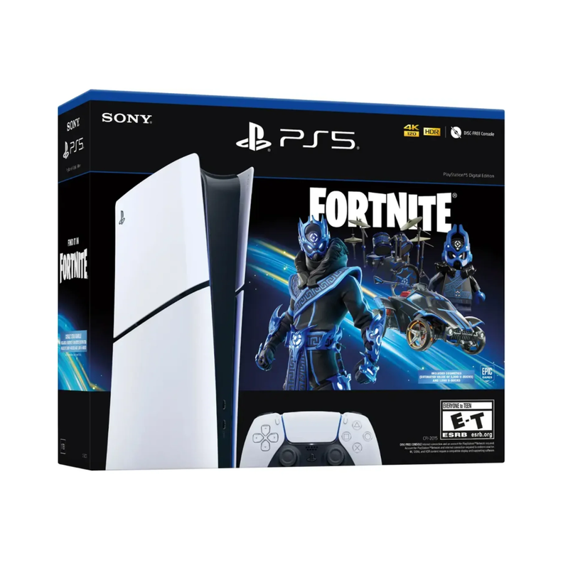 Consola PS5 Slim + Fortnite Cobalt Star - Edición Digital-2