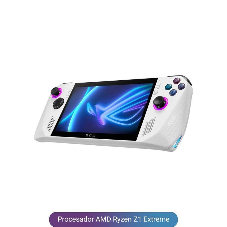 Consola Portátil ASUS ROG Ally 7" - Procesador AMD Ryzen Z1 Extreme - 512GB - Blanca-2