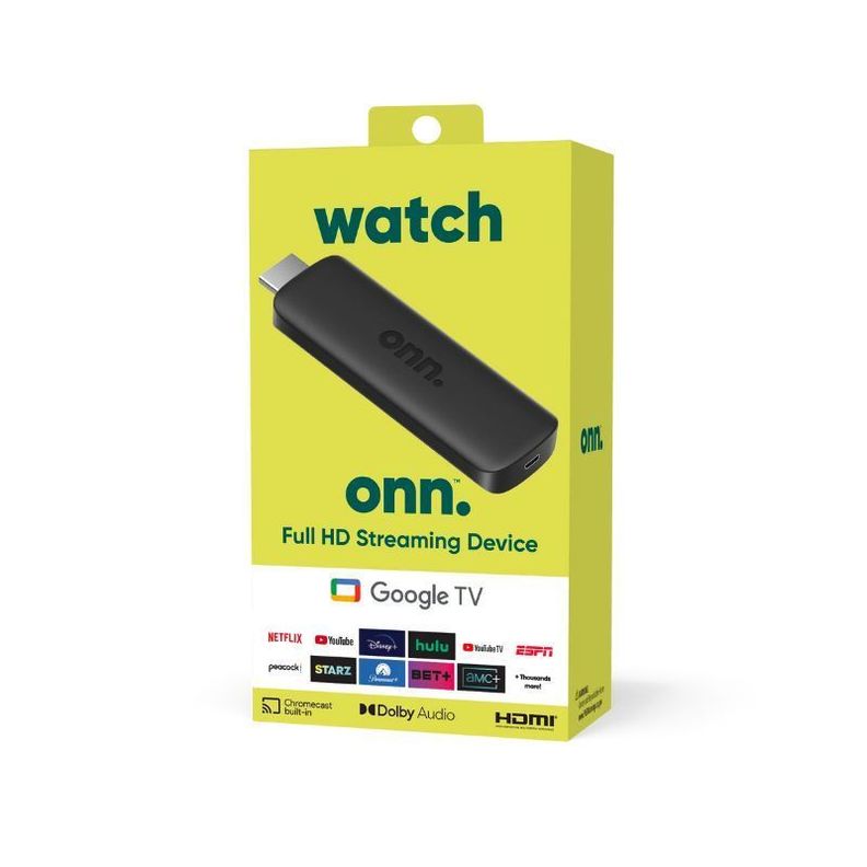 ONN Google TV - FULL HD - Streaming (2023) - Negro-0