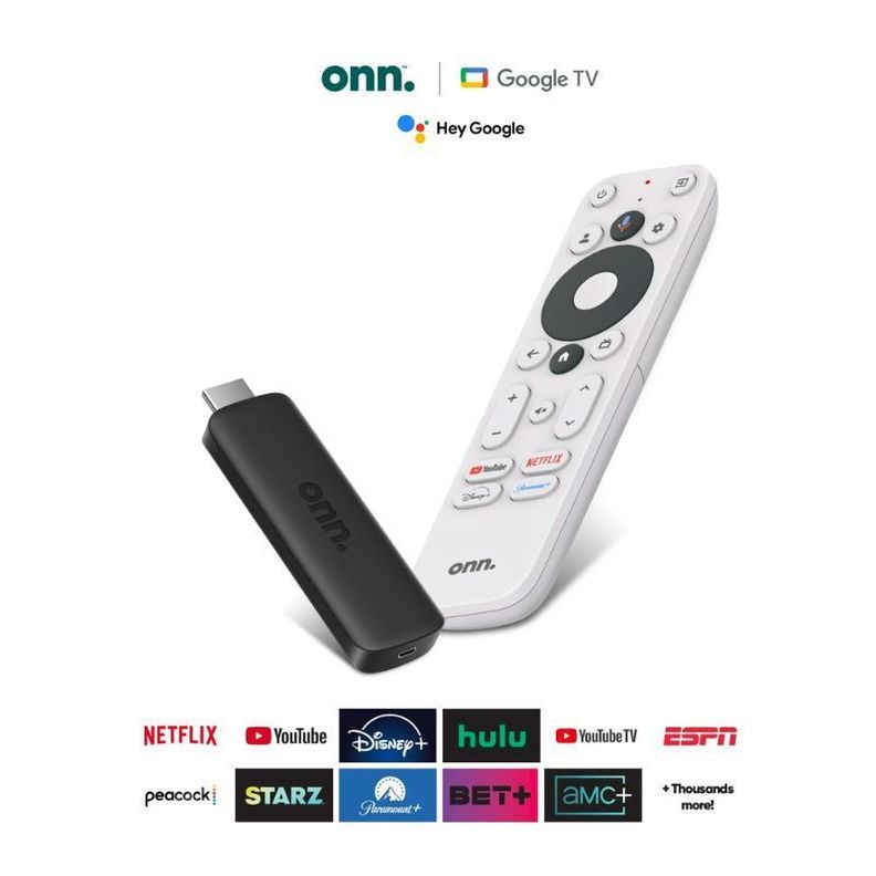 ONN Google TV - FULL HD - Streaming (2023) - Negro-1