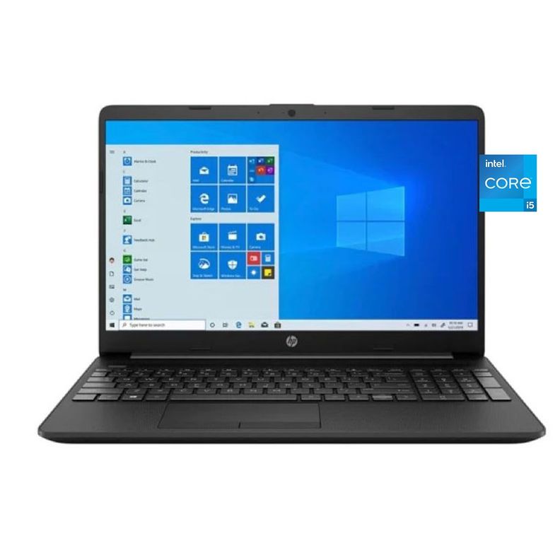 Notebook HP 15,6" - Intel Core i5 - 8GB RAM - 256 GB SSD - Negro-0
