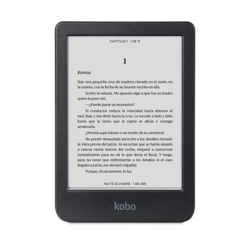 Lector E Reader Kobo Clara BW HD 6" - 16GB - Negro-0