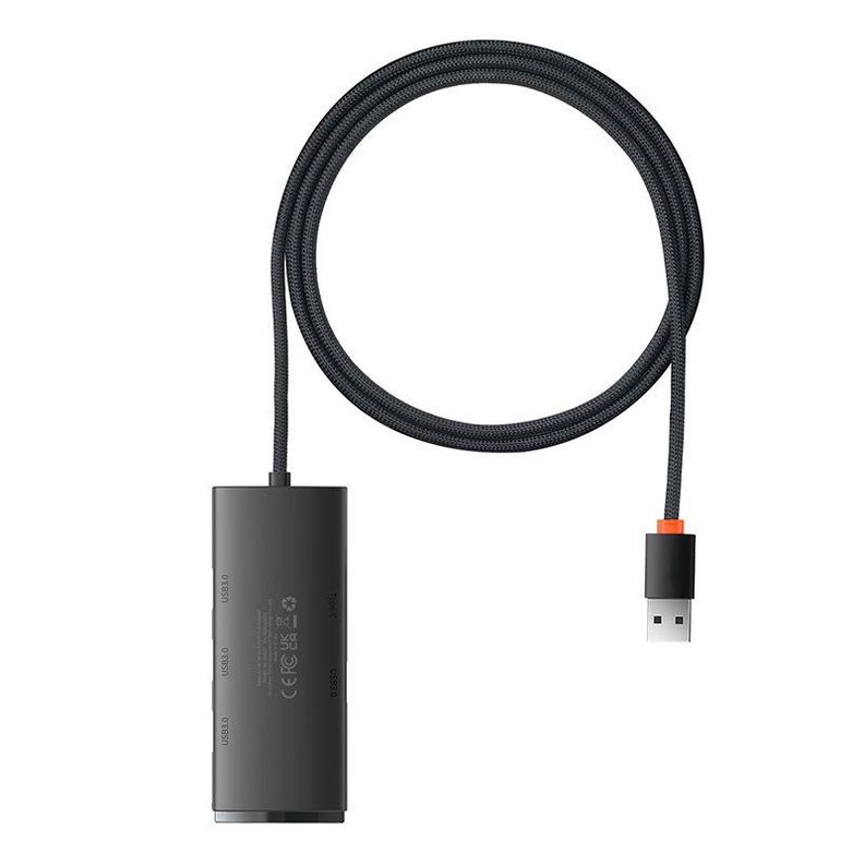 Adaptador HUB 4 en 1 USB-A a USB 3.0  x 4 - 2 Metros - Baseus Lite Series-1