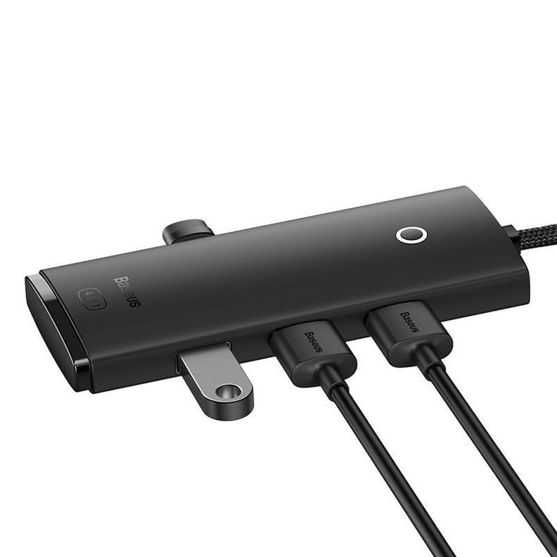 Adaptador HUB 4 en 1 USB-A a USB 3.0  x 4 - 2 Metros - Baseus Lite Series-4