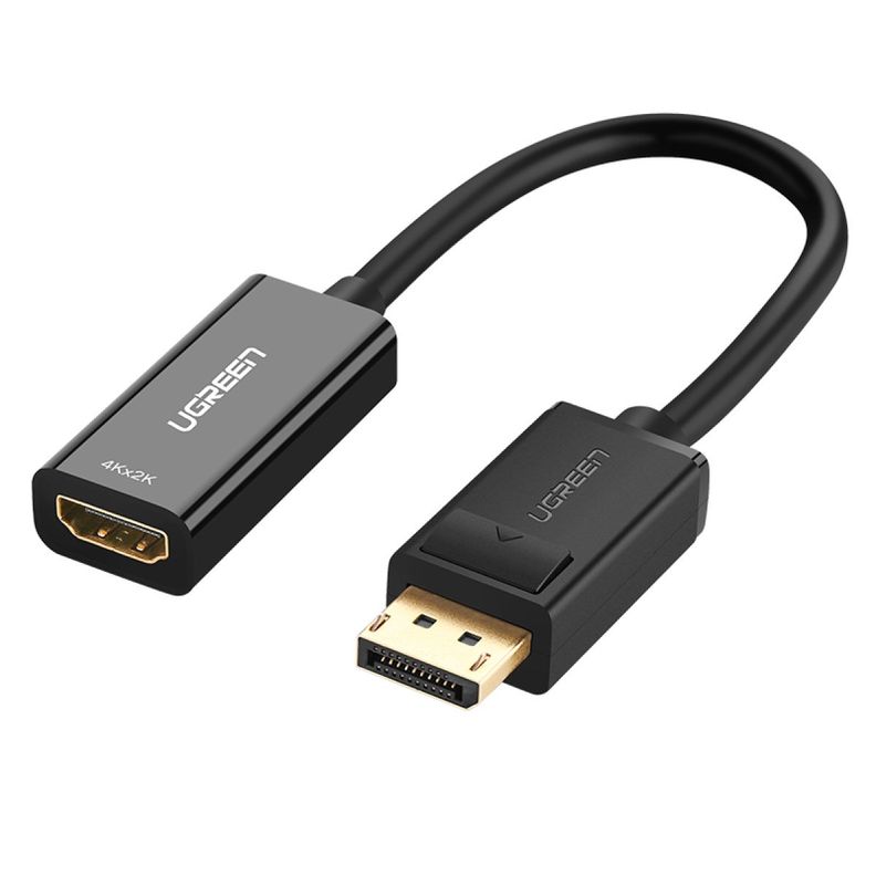UGREEN Adaptador DP a HDMI 25cm Negro-0